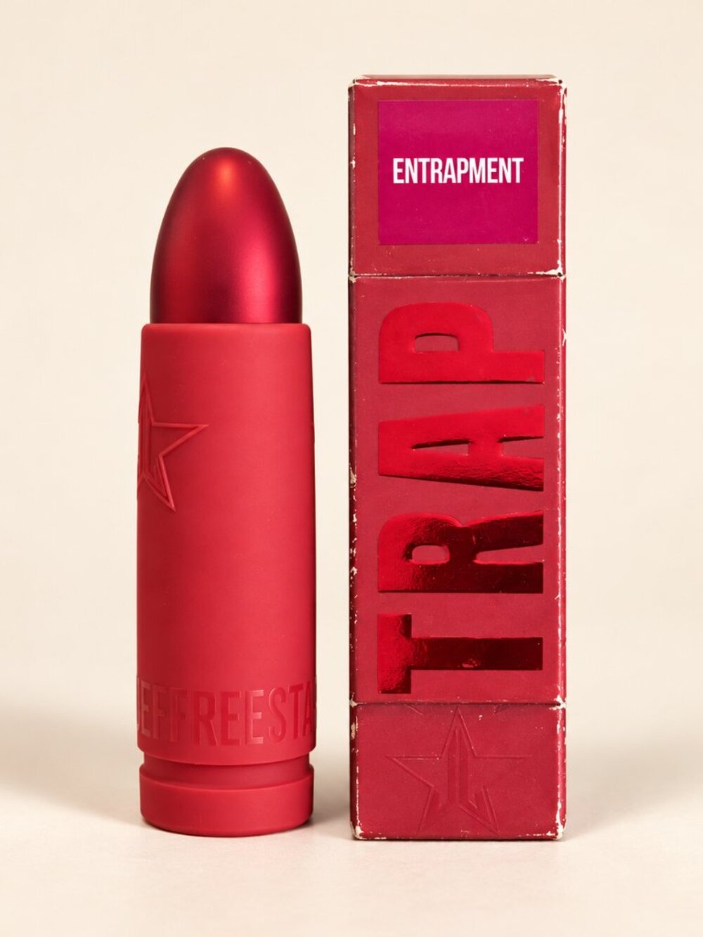 Jeffree Star Velvet Trap Lipstick Entrapment Pink NIB